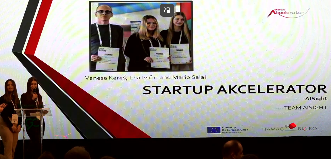 AISight na HAMAG-BICRO pitch natjecanju